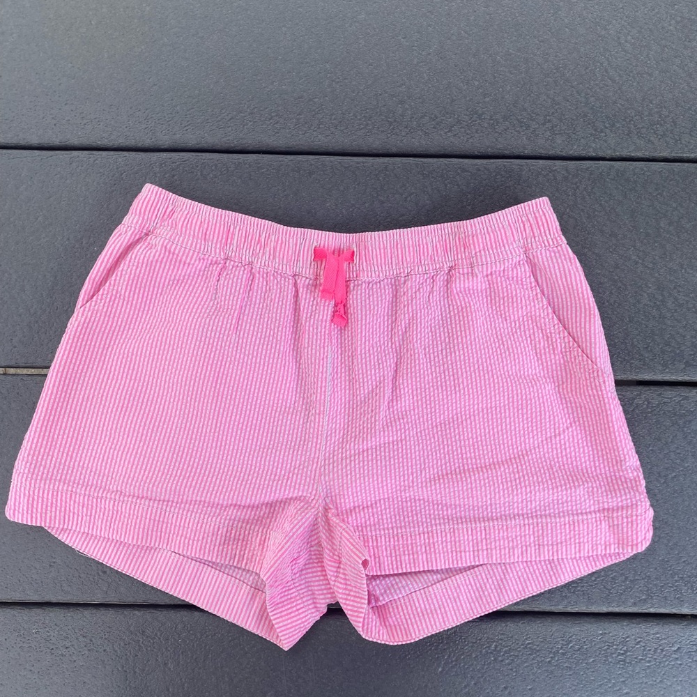 EUC Boden girls seersucker shorts. Girls size 15 y/o.